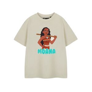 Moana Girls Short-Sleeved T-Shirt / Oatmeal